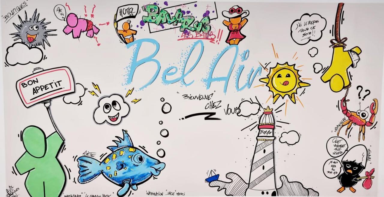 Hotel Restaurant Et Pension Soiree Etape Bel Air バラルック・レ・バン エクステリア 写真